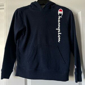 Champion Navy Blue Pullover Hoodie